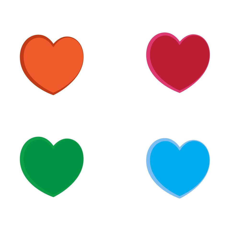 New love set collection vector