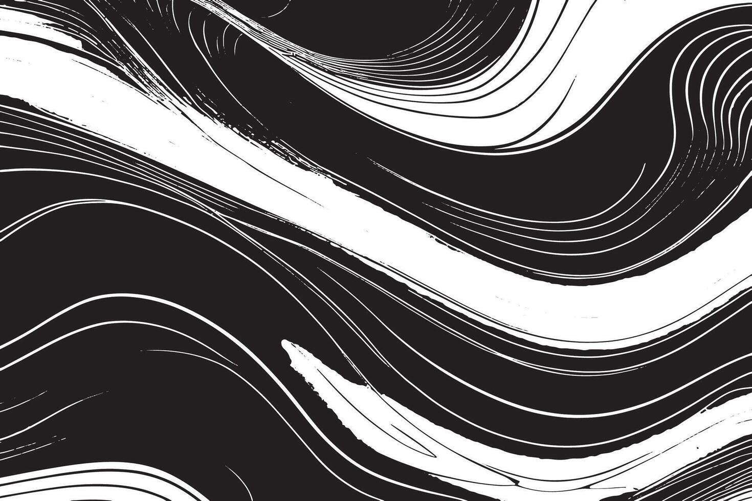 Artistic Black and White Monochrome Texture Overlay for Dynamic Background Layers vector