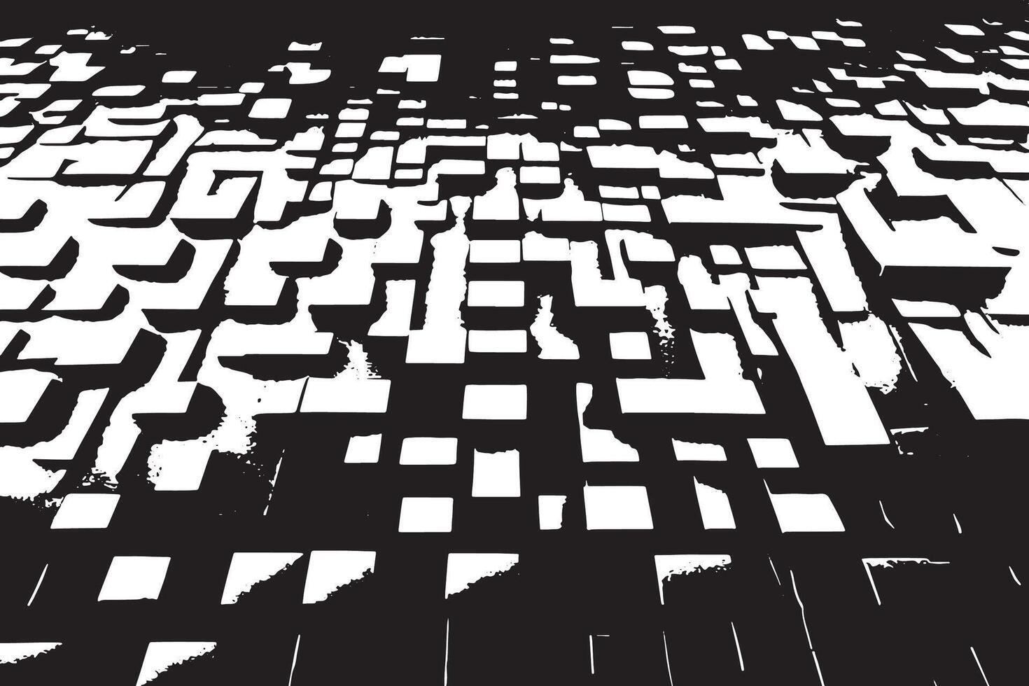 Minimalist Black and White Monochrome Texture for Background and Overlay Effects vector