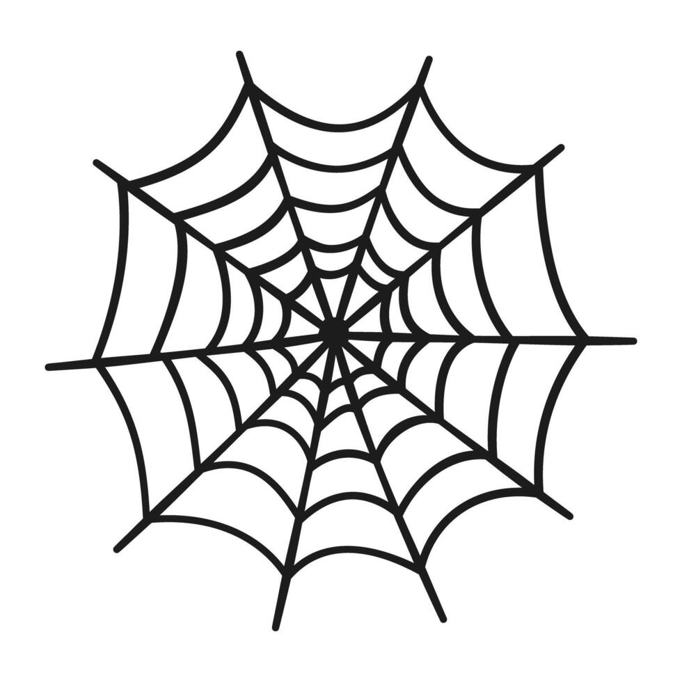 Spiderweb. Halloween decoration vector