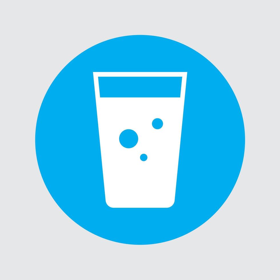 Editable mineral water icon vector