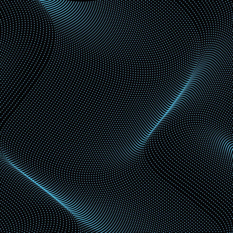 Abstract digital waving 3d particle technology background design. Background for for brochures, flyers, magazine, business card, banner. . vector