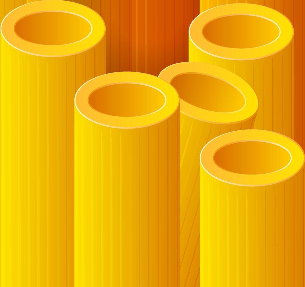Macro pasta background vector