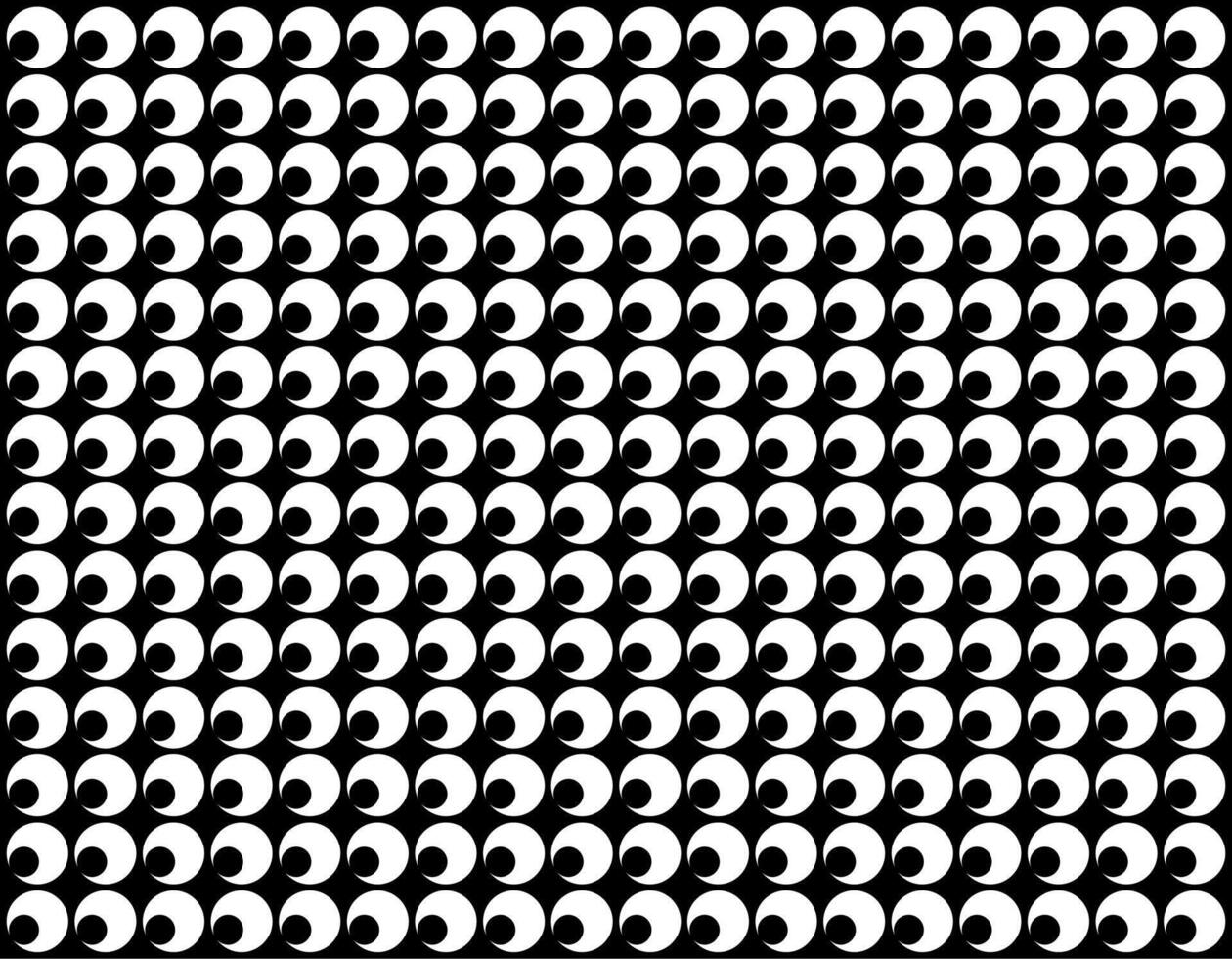 Motif Pattern Created by Deformation of the Circle Shape. Modern and Contemporary Style. Can use for Decoration, Background, Tile, Wallpaper, Wrapping, Fabric, Textile, Carpet, etc vector