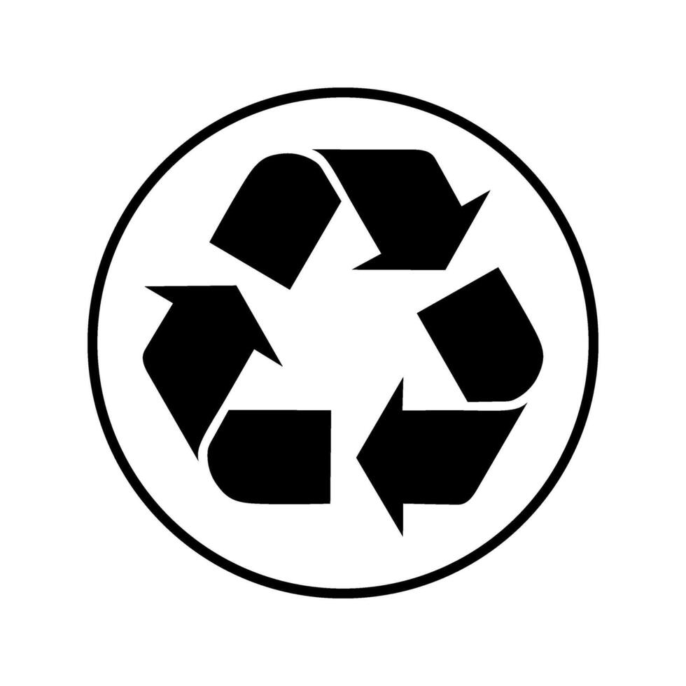 3R Sign, Reduce, Reuse, Recycle Icon Symbol, can use for Pictogram, Apps, Website, Environmental Poster Theme, Logo Gram, Label, Mark or Graphic Design Element vector