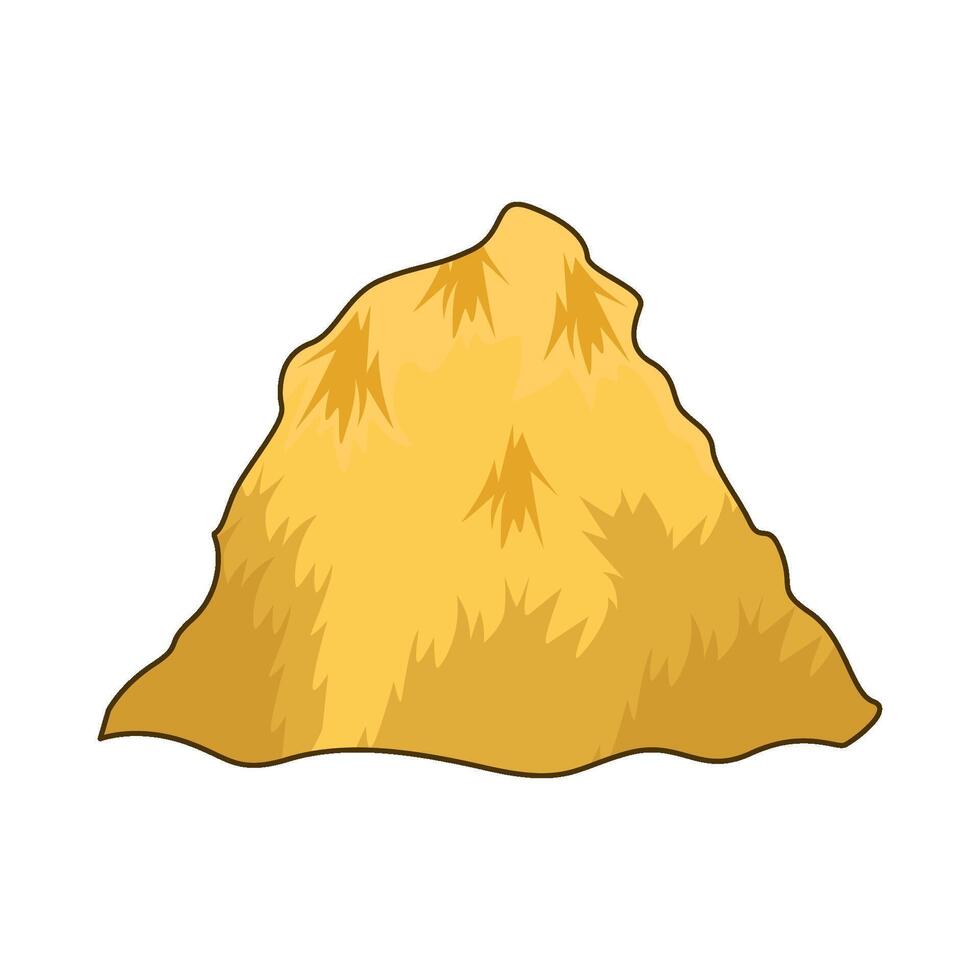 illustration of haystack vector
