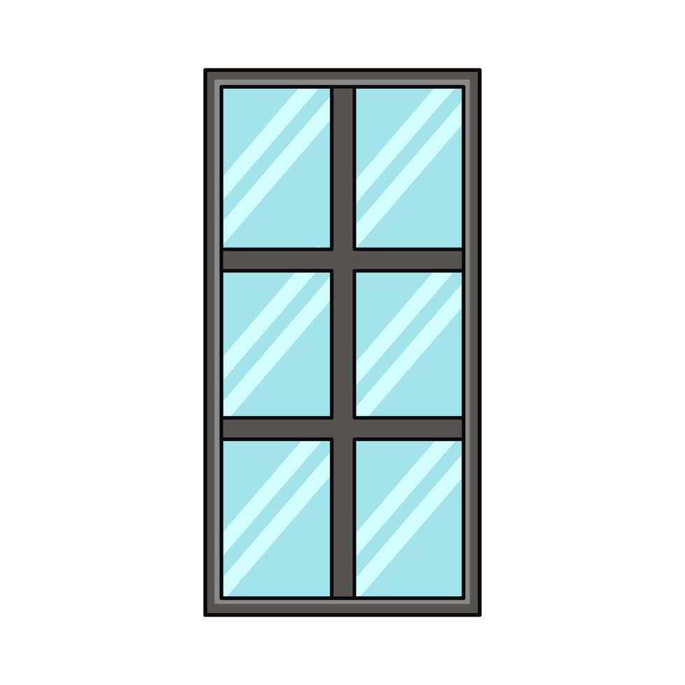 illustration of window vector