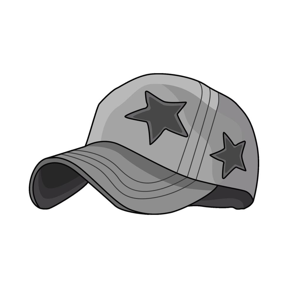 illustration of cap vector
