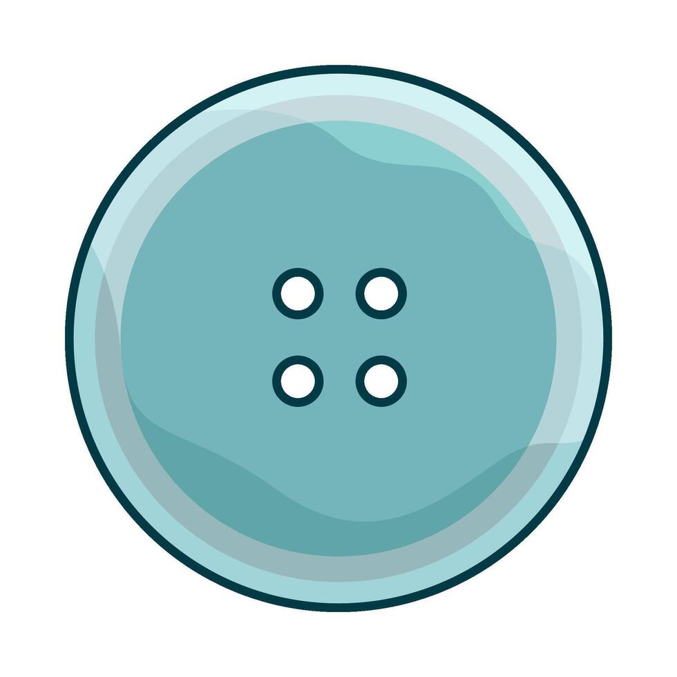 illustration of clothes button vector