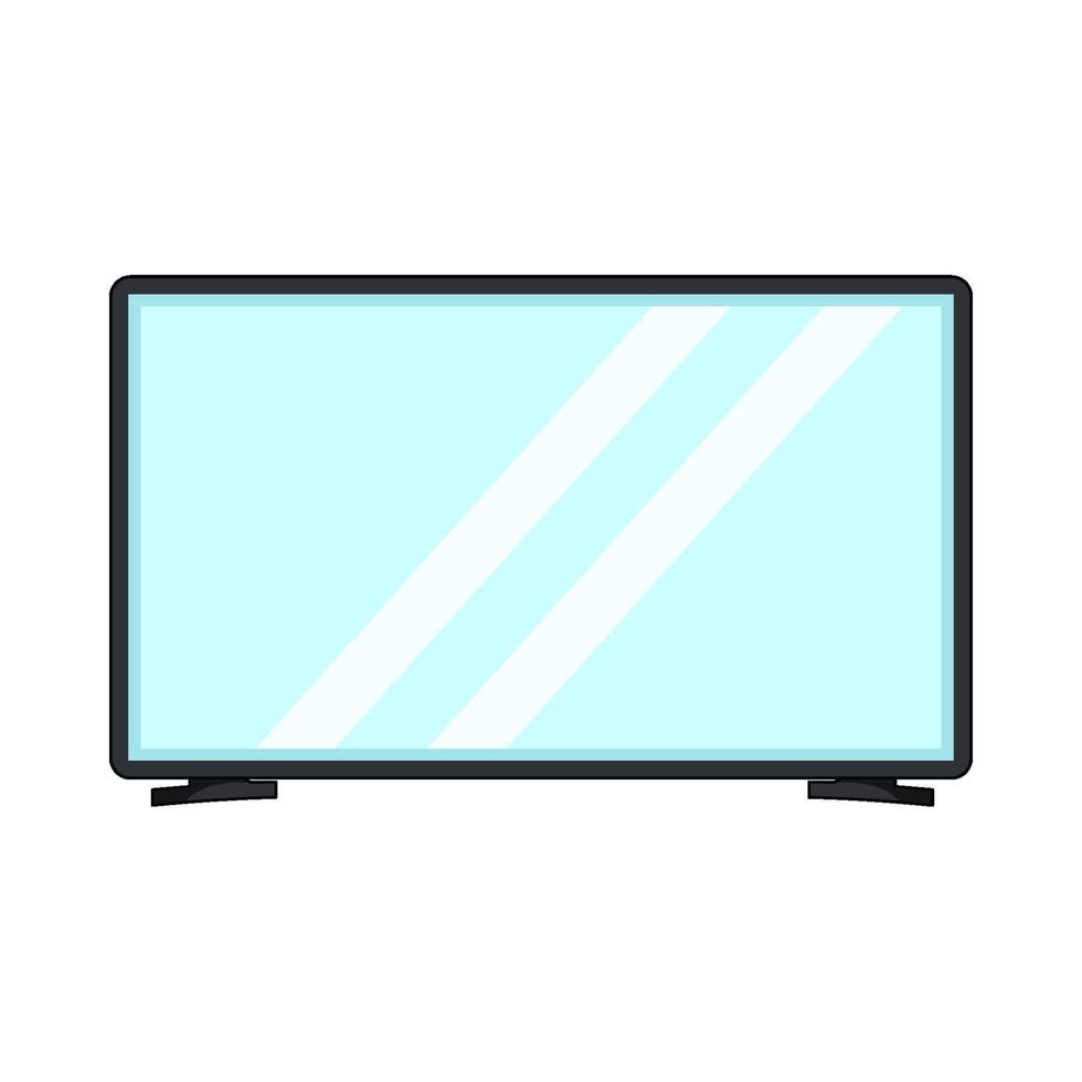 illustration of smart tv vector