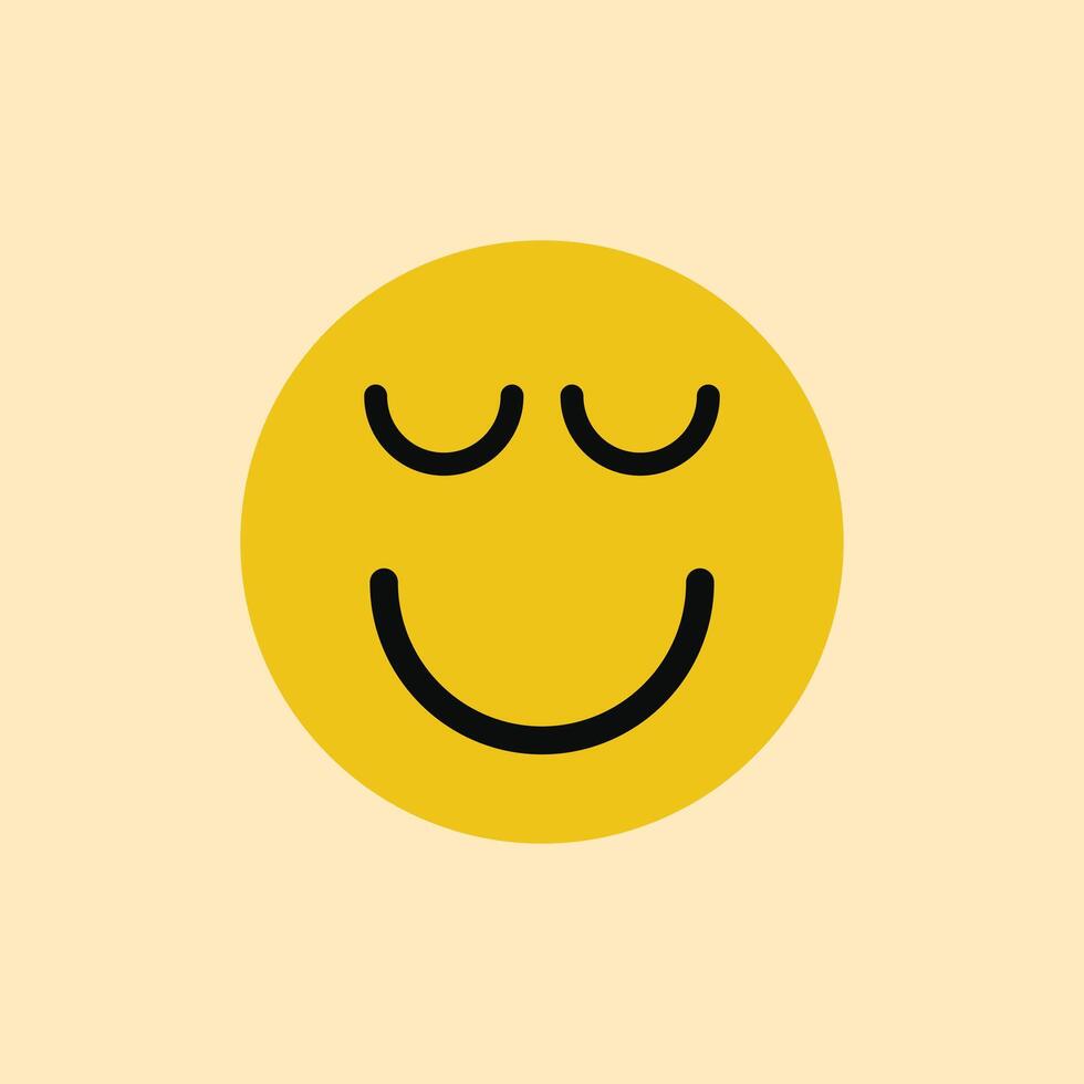 Emoji set. Cute yellow emotional faces. Set of colorful flat icons with different emotions and character. Sad and happy, funny and angry, laughing and crying. Round mood faces. Yellow emoticons. vector