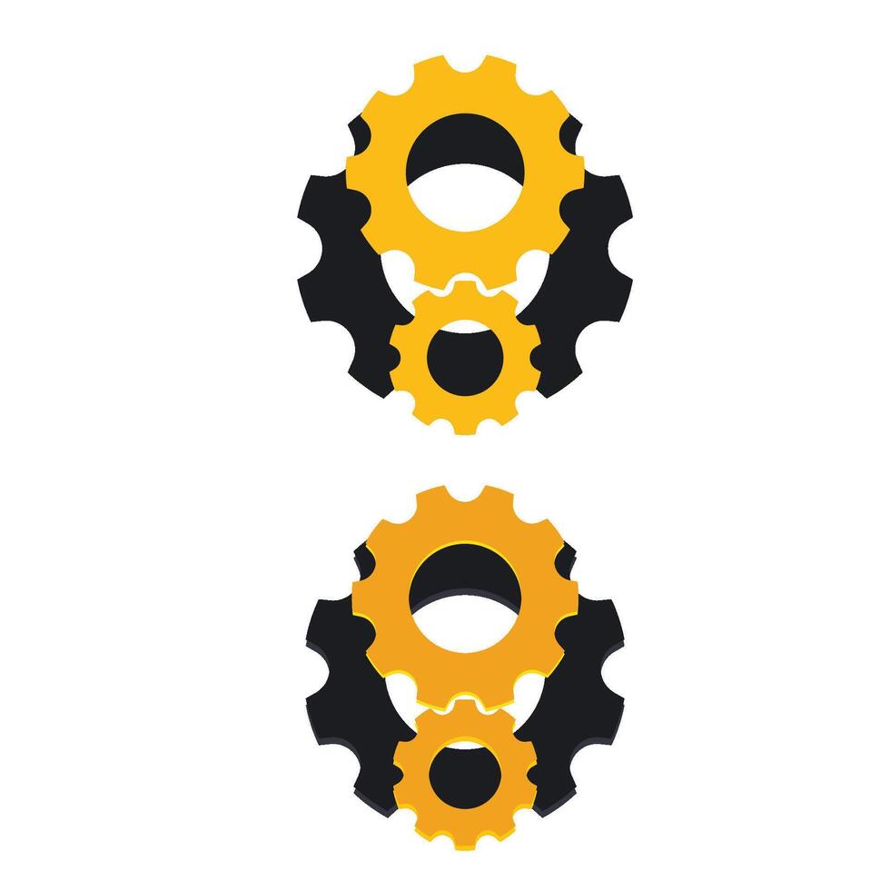 Gear Template Icon vector