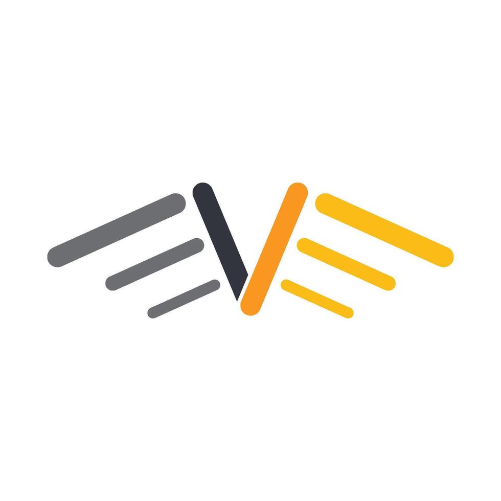 Wing Logo Template Icon vector