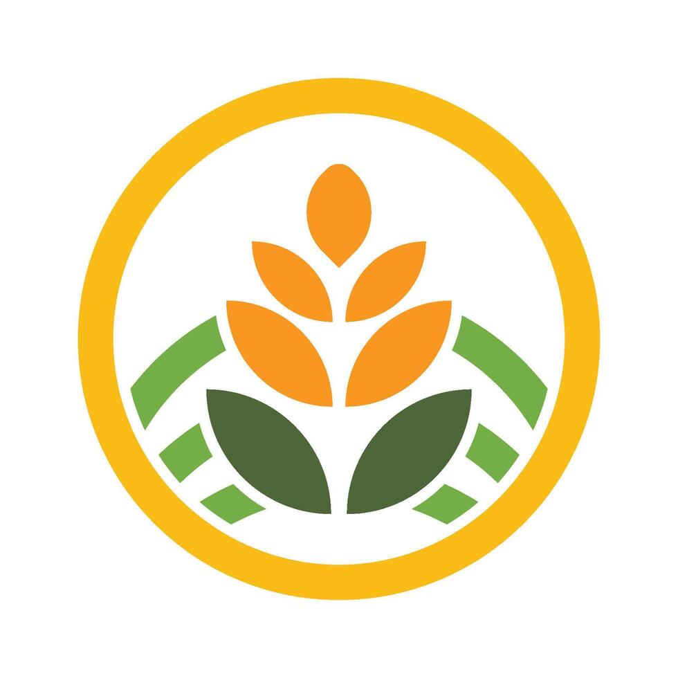 Farm Logo Template Icon vector