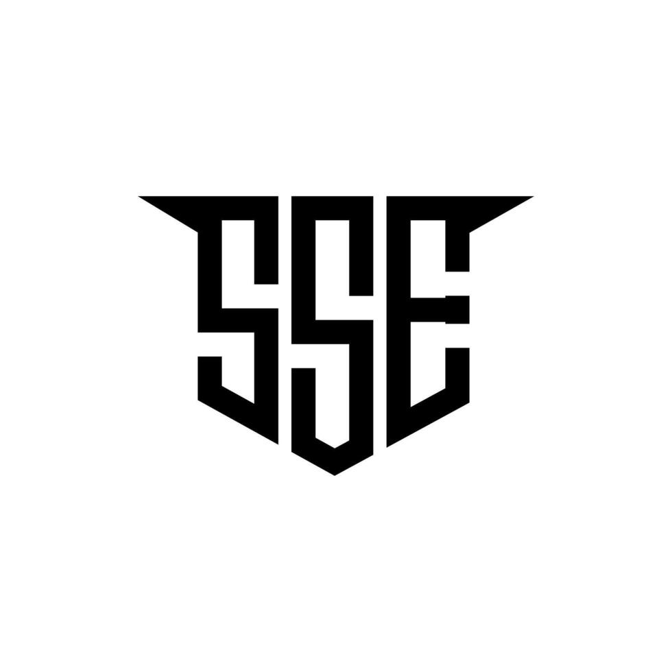 SSE letter logo design with white background in illustrator, logo modern alphabet font overlap style, calligraphy designs for logo, Poster, Invitation, etc. vector