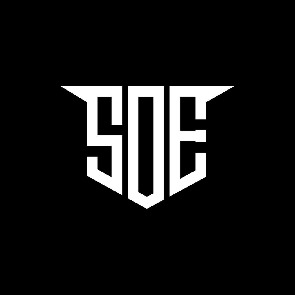 SDE letter logo design with white background in illustrator, logo modern alphabet font overlap style, calligraphy designs for logo, Poster, Invitation, etc. vector