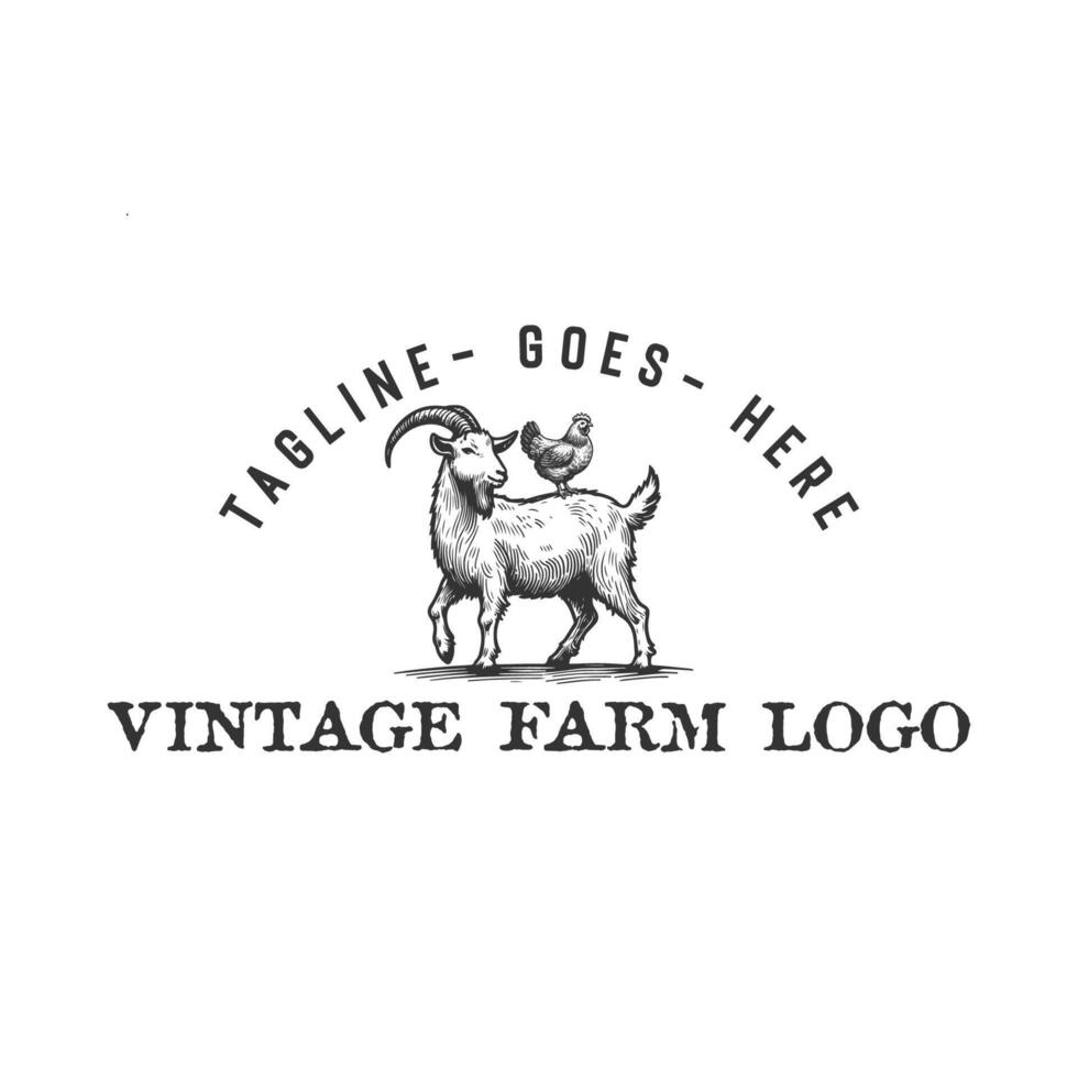 Rustic Farm Fresh Living vector