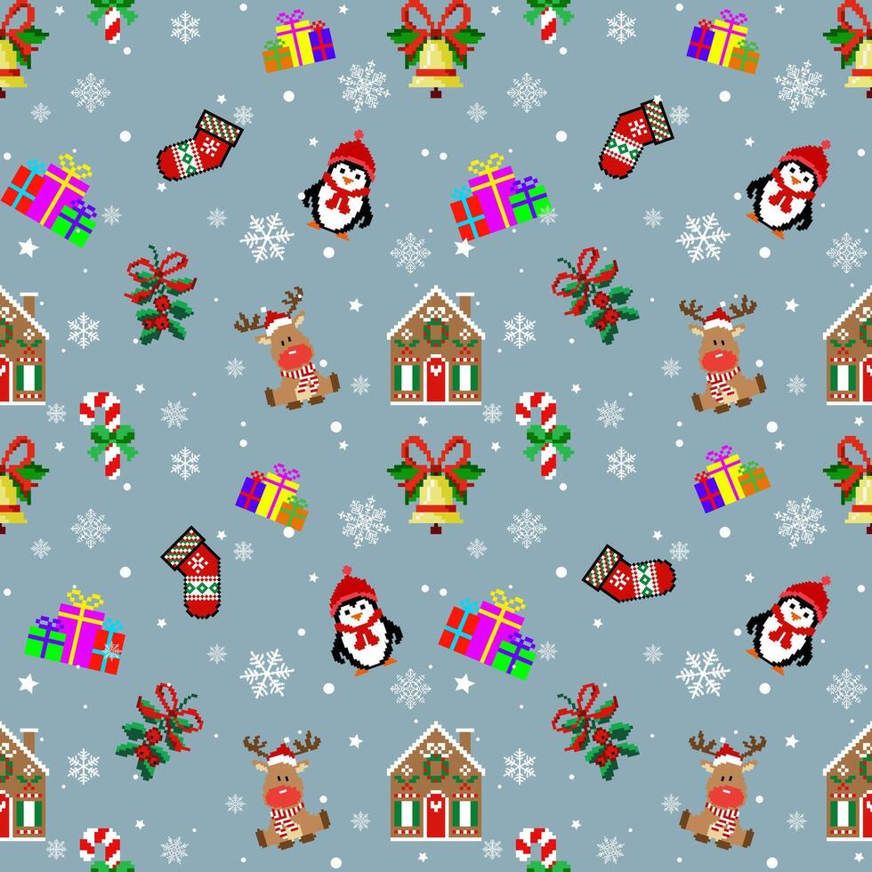 Christmas Illustrations, Christmas Wallpaper, Cross Stitch Patterns, High Quality Resolution, Fabric Decoration for Textiles, Clothing, Embroidery, Christmas Festival vector