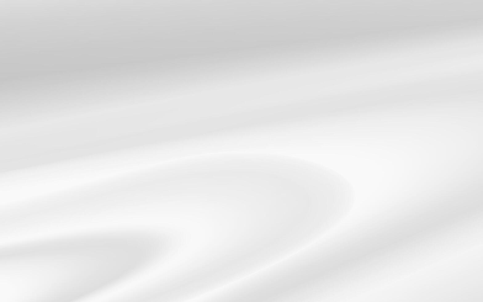 Abstract white gradient with smooth curves, ideal for contemporary design projects vector