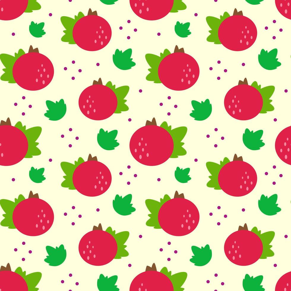Currant seamless pattern. For baby food packaging, banner, wrapping, card, clothes, greeting card, invitation. vector