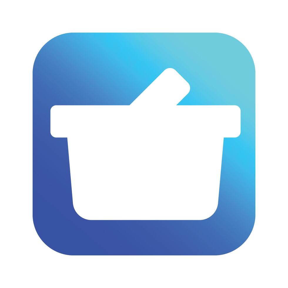 Market application icon vector