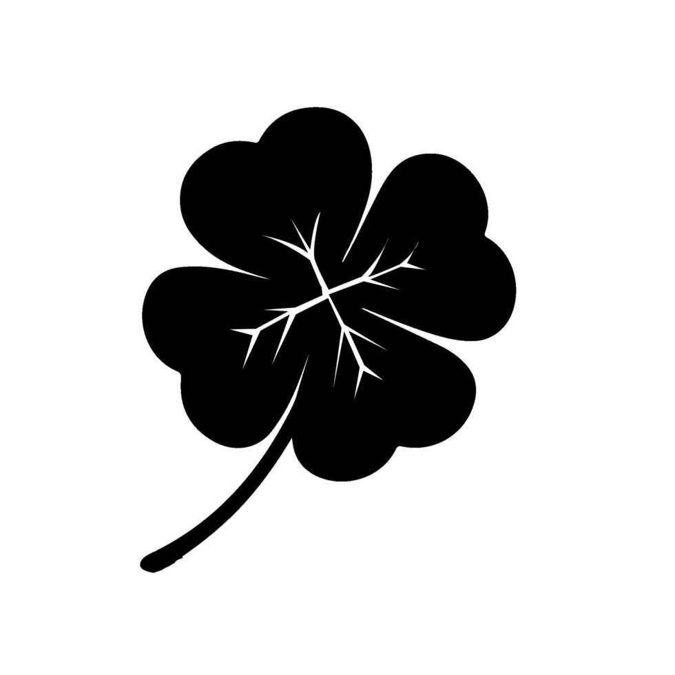 leaf nature silhouette vector