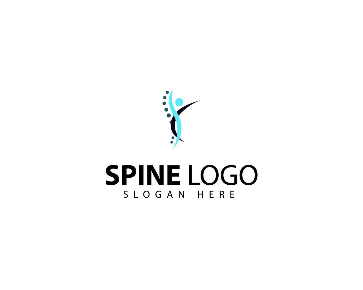 Chiropractic design element idea with creative unique concept high resolution vector