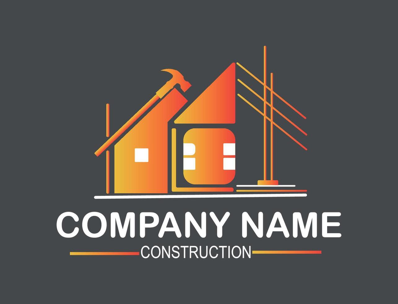 Premium Real Estate Logo Design vector