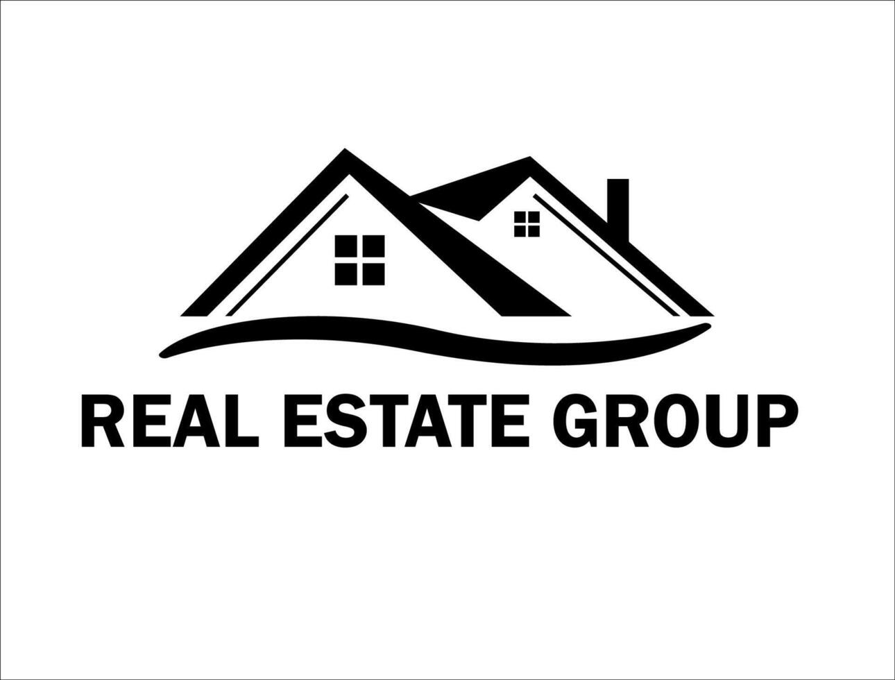 Custom Real Estate Logo vector