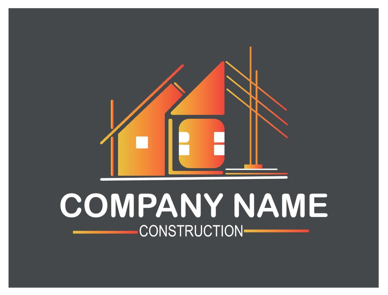 Luxury Real Estate Logo Design vector