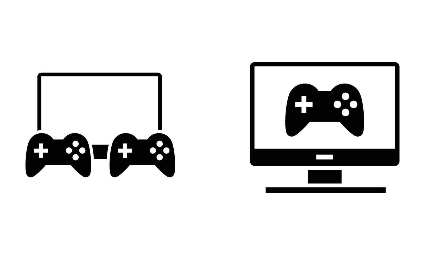 Game joystick controller and monitor vector