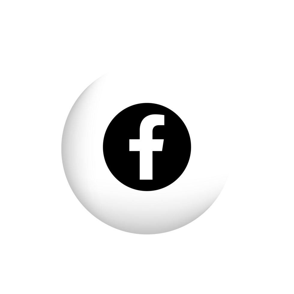 Facebook logo illustration png