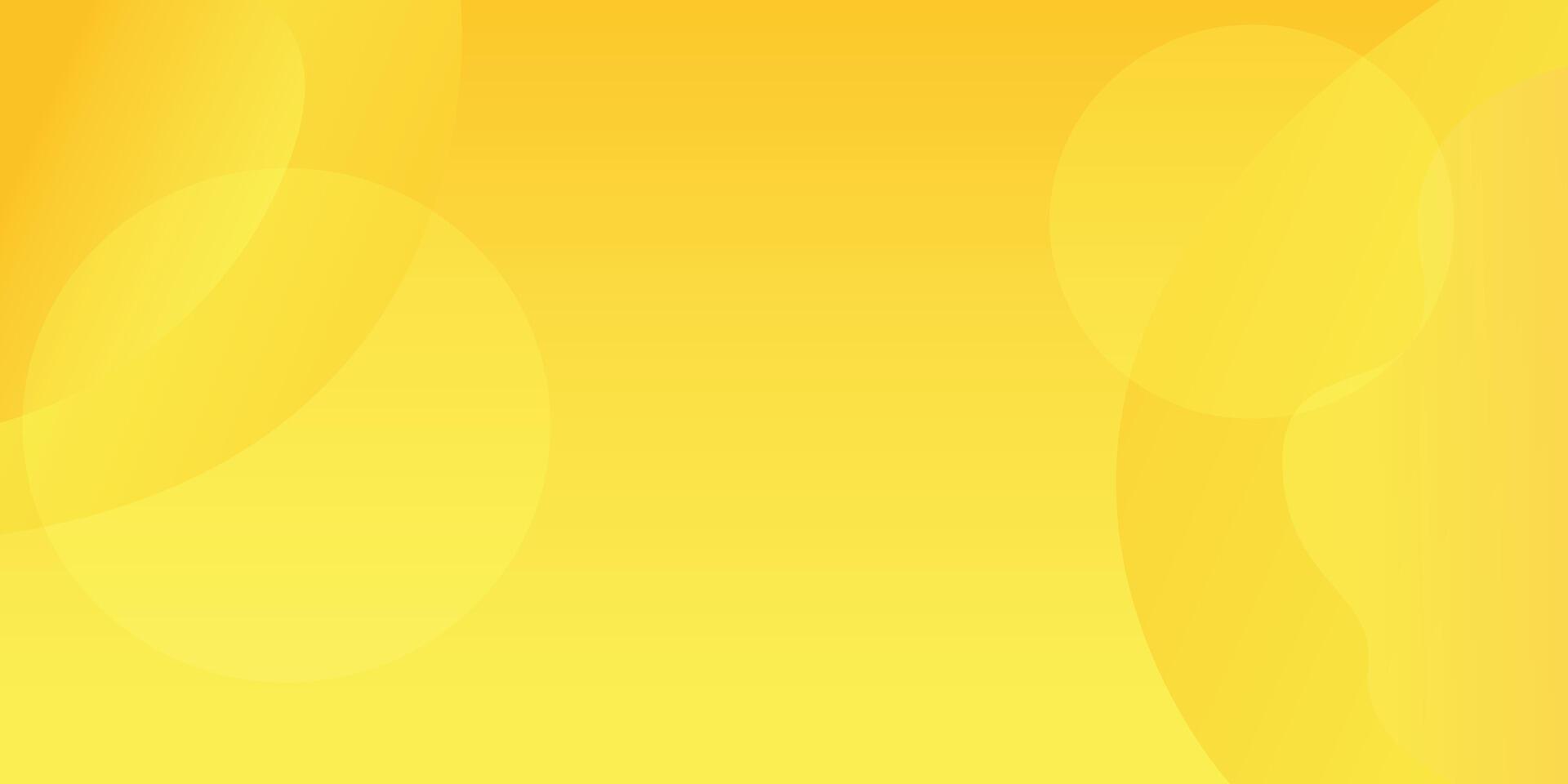 Abstract yellow fluid shapes background, gradient color. Perfect for banners, templates, wallpapers, flyers, brochures, and presentations vector