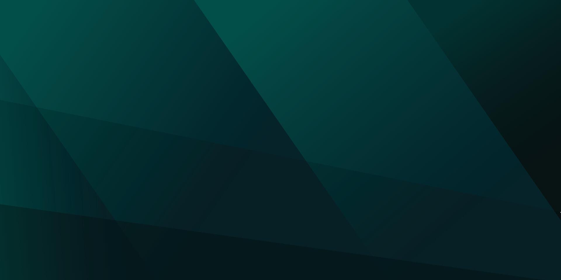 Dark green abstract stripes background with gradient shades, modern geometric design. Suit for business banners, templates, flyers, brochures, wallpapers, and presentations vector