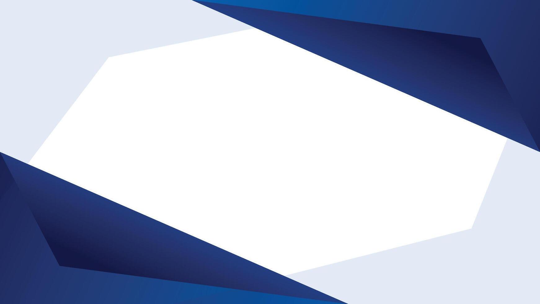 Blue abstract triangle geometric shapes on a white background. Suit for business banners, templates, flyers, and presentations vector