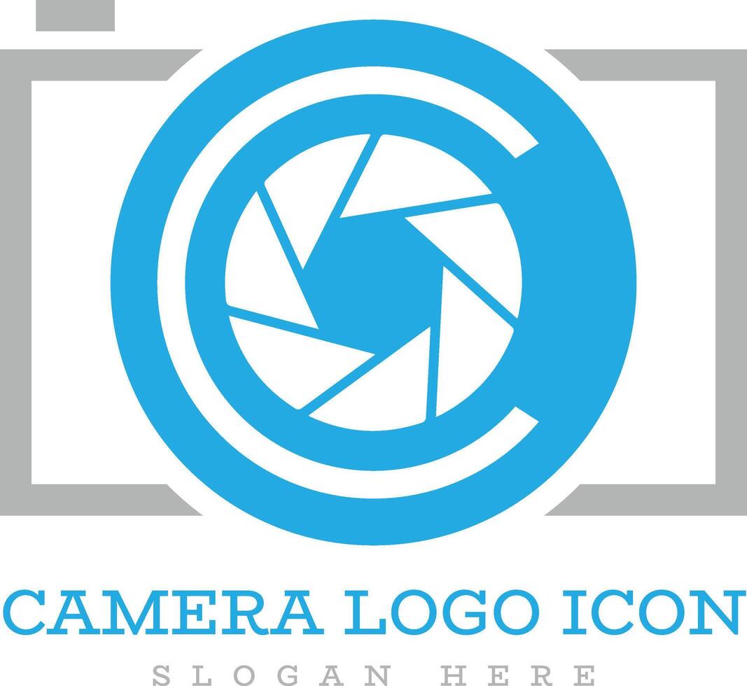 Camera icon for logo design vector