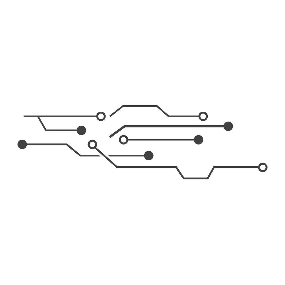 a circuit board vector