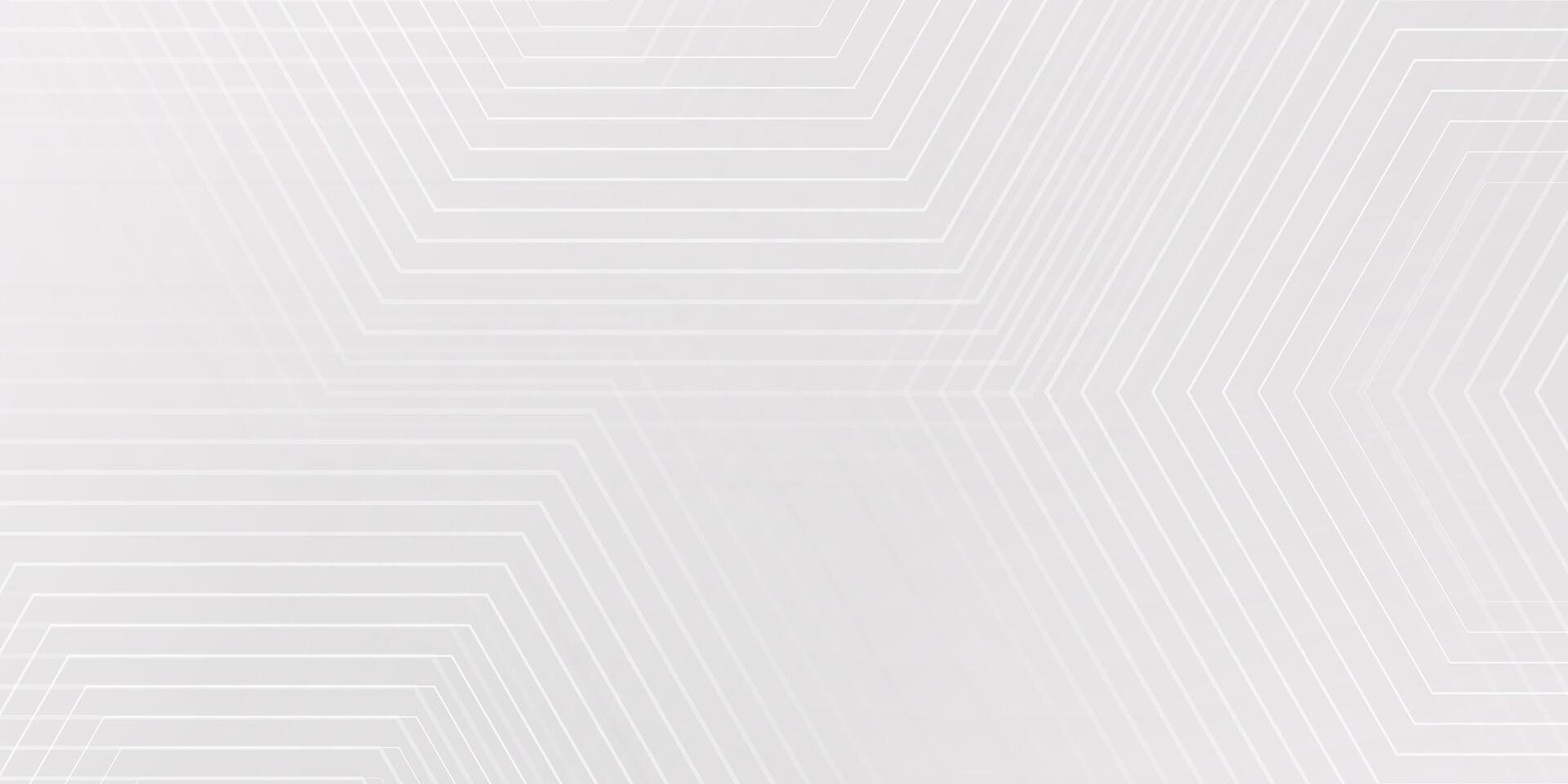 Modern abstract background in gray white colors with line pattern. Digital future technology concept. illustration vector