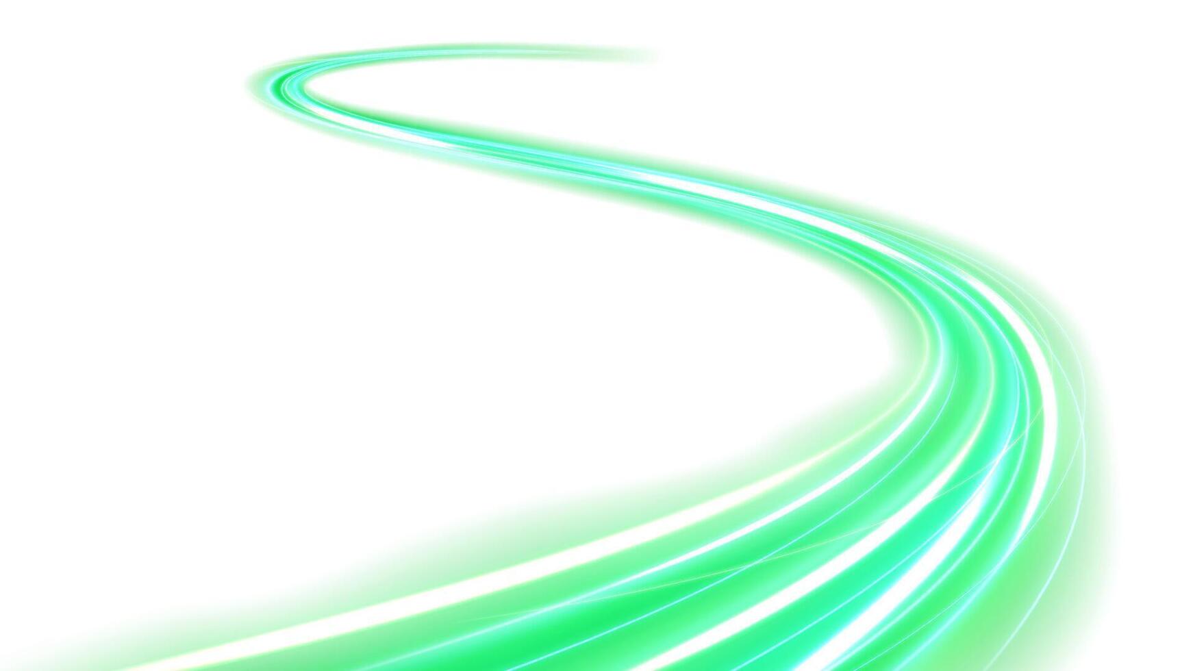 Red Light Trails, Long Time Exposure Motion Blur Effect on