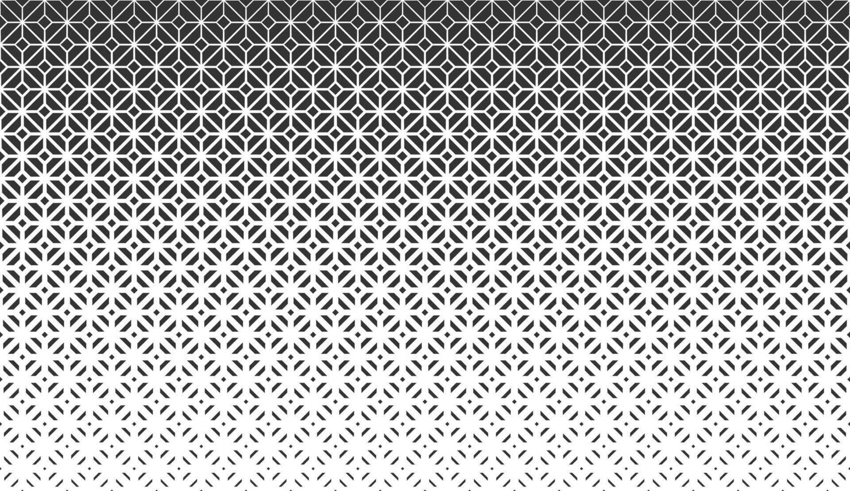 Monochrome geometric seamless pattern with gradient. Repeating texture for wallpaper, textile, fabric, web site backdrop, wrapping paper, background. template vector