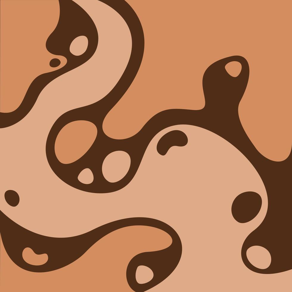 Chocolate Fluid Illustration vector