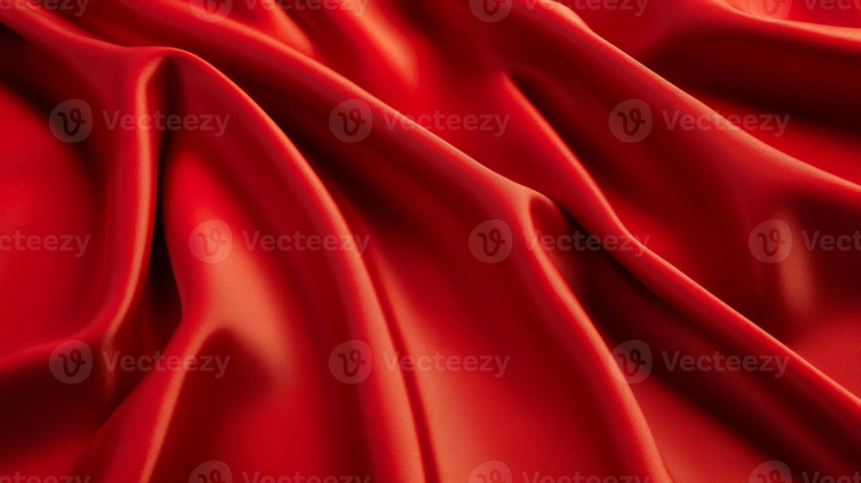Bright red and gold velvet with rich folds and deep shadows evoking prosperity abstract luxury background for Chinese New Year vibrant and opulent texture photo