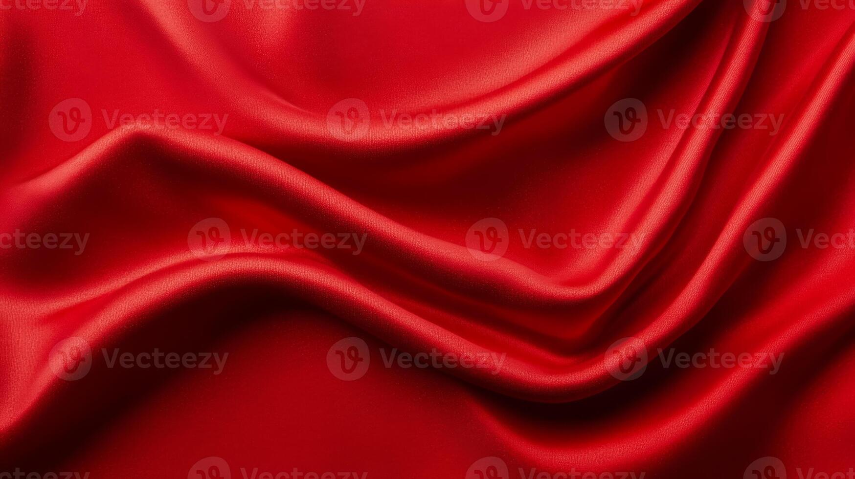 Bright red and gold velvet with rich folds and deep shadows evoking prosperity abstract luxury background for Chinese New Year vibrant and opulent texture photo