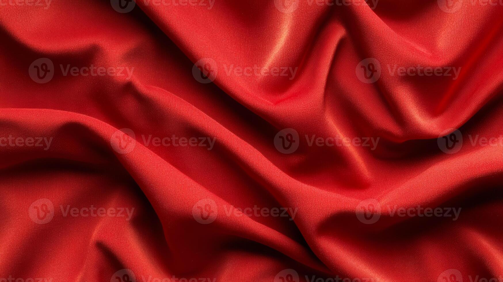 Bright red and gold velvet with rich folds and deep shadows evoking prosperity abstract luxury background for Chinese New Year vibrant and opulent texture photo