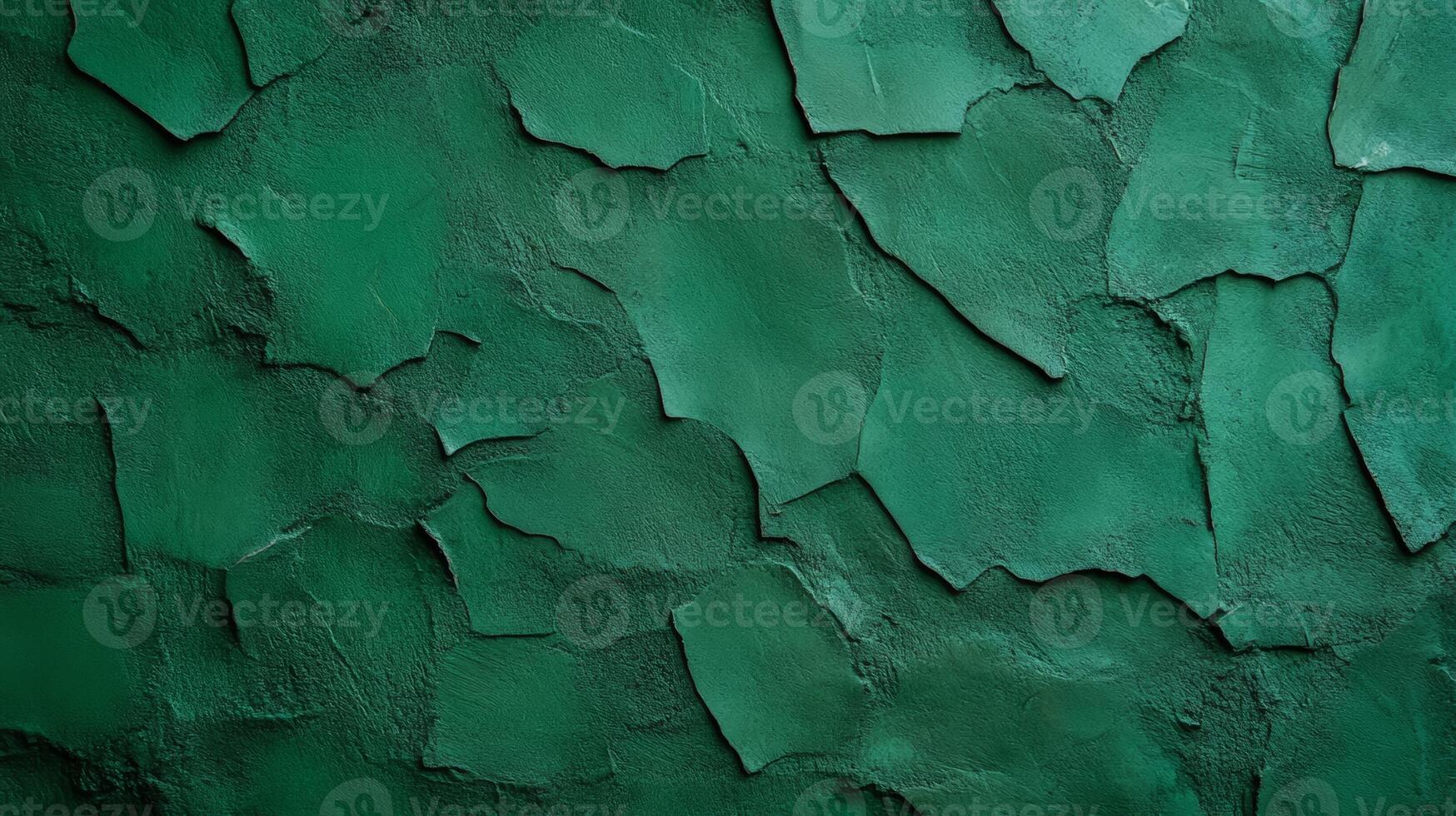 Coarse concrete wall in deep green and earthy brown for Arbor Day rugged texture with faint tree bark patterns subtle nature inspired details celebrating environmental awareness photo