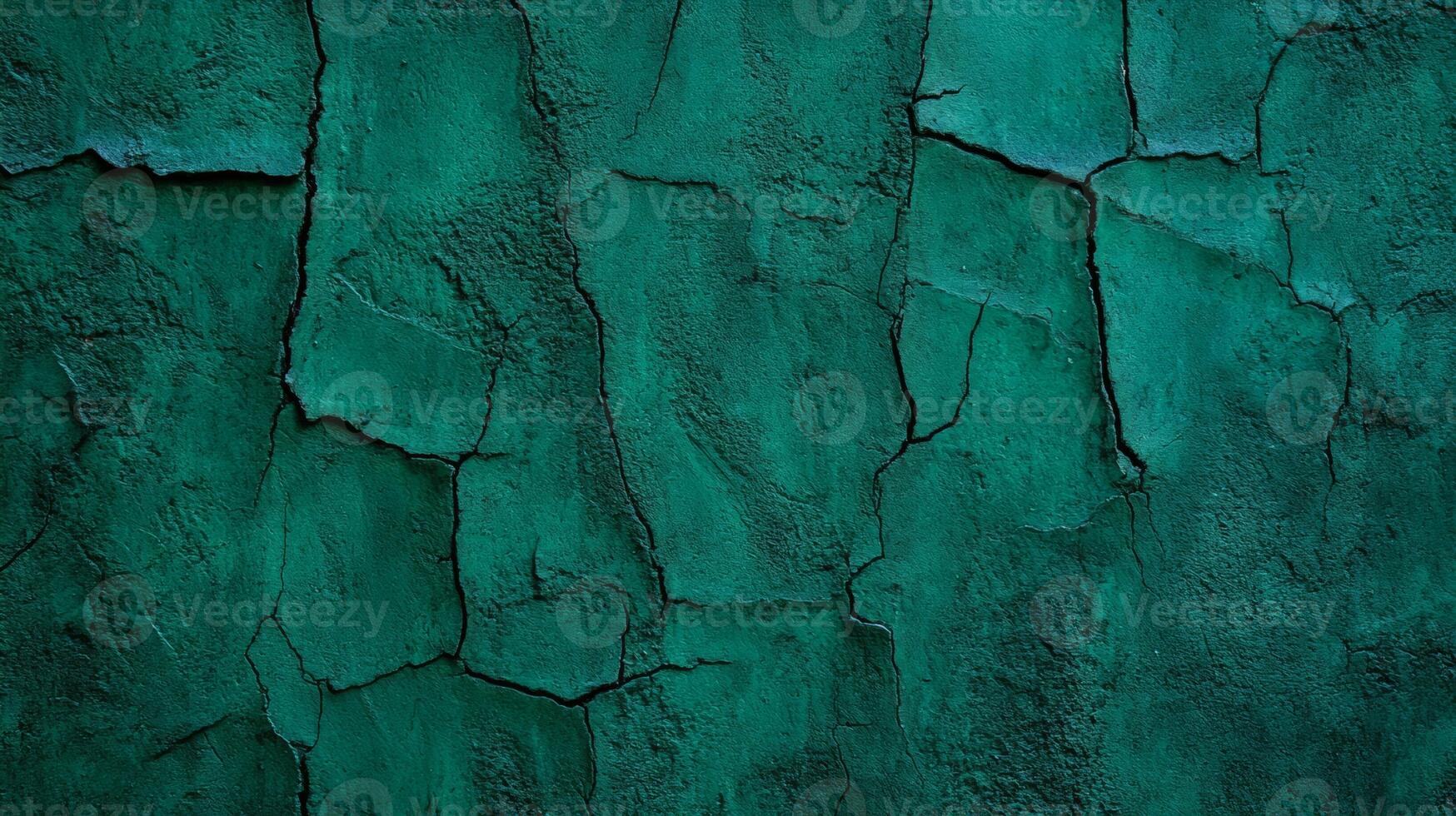 Coarse concrete wall in deep green and earthy brown for Arbor Day rugged texture with faint tree bark patterns subtle nature inspired details celebrating environmental awareness photo