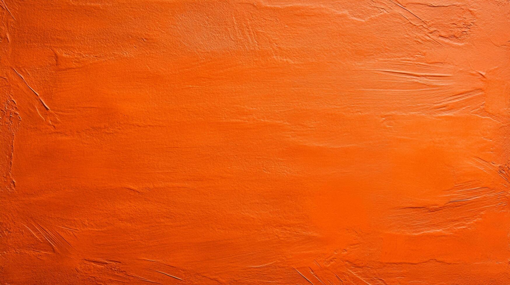 Grainy concrete wall texture in rich pumpkin orange and burnt sienna representing Halloween warm aged look with distressed surface creating an eerie vibe perfect for seasonal designs photo