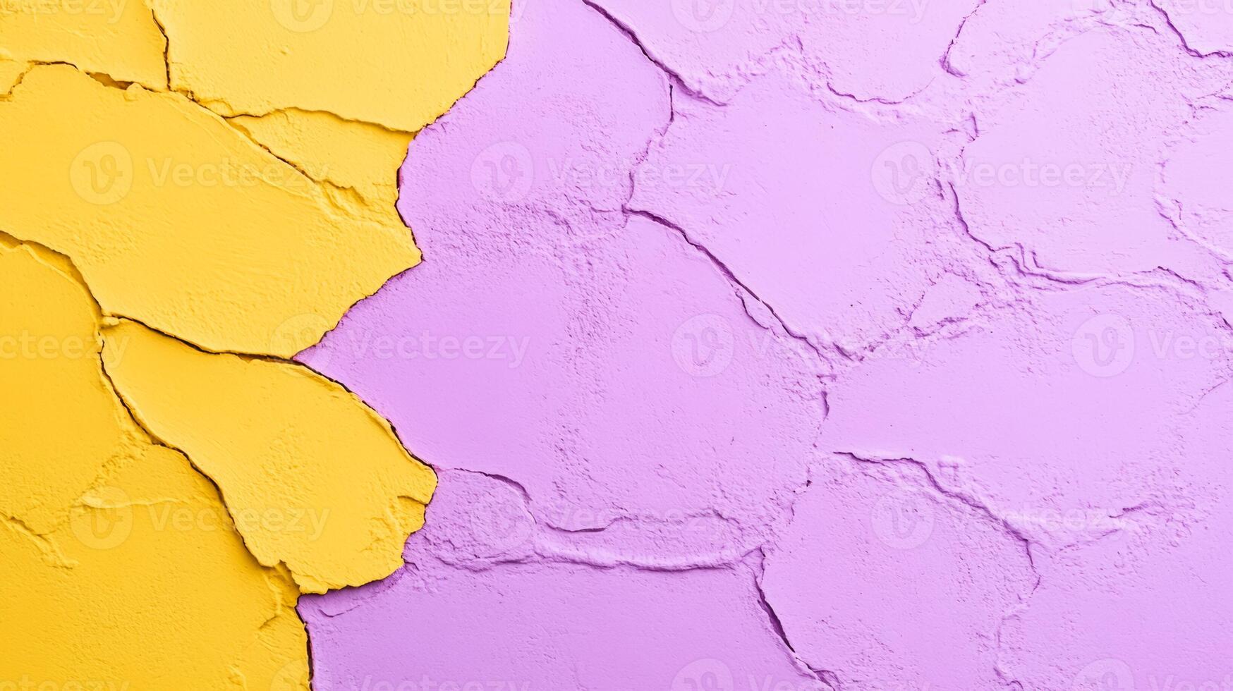Gritty concrete surface in pastel yellow and light purple for International Literacy Day rough texture with subtle book shaped cracks perfect for promoting education and reading photo