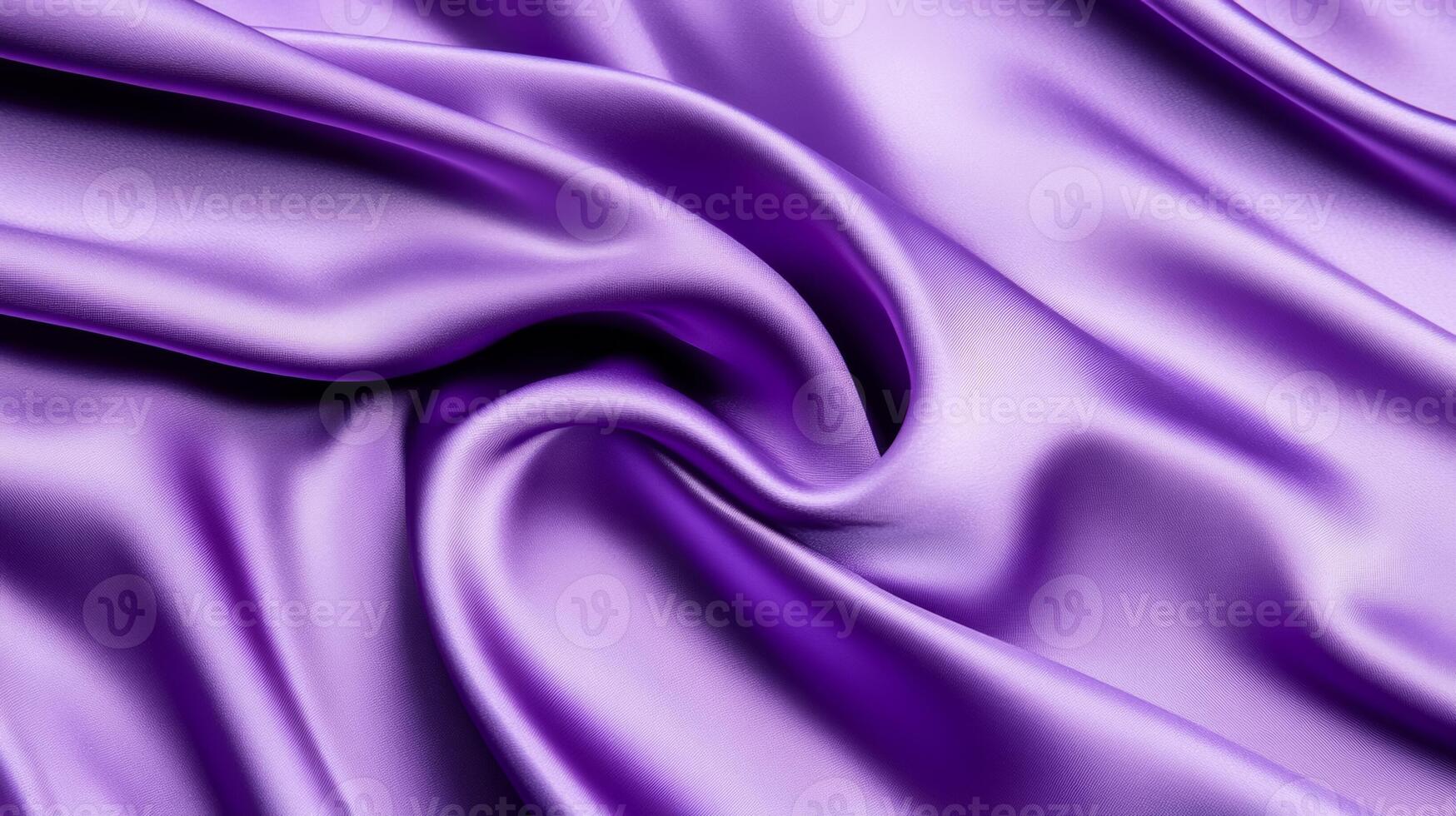 Smooth lavender satin in flowing folds with soft reflections and subtle silver accents perfect abstract background for Easter or spring themes light and delicate photo