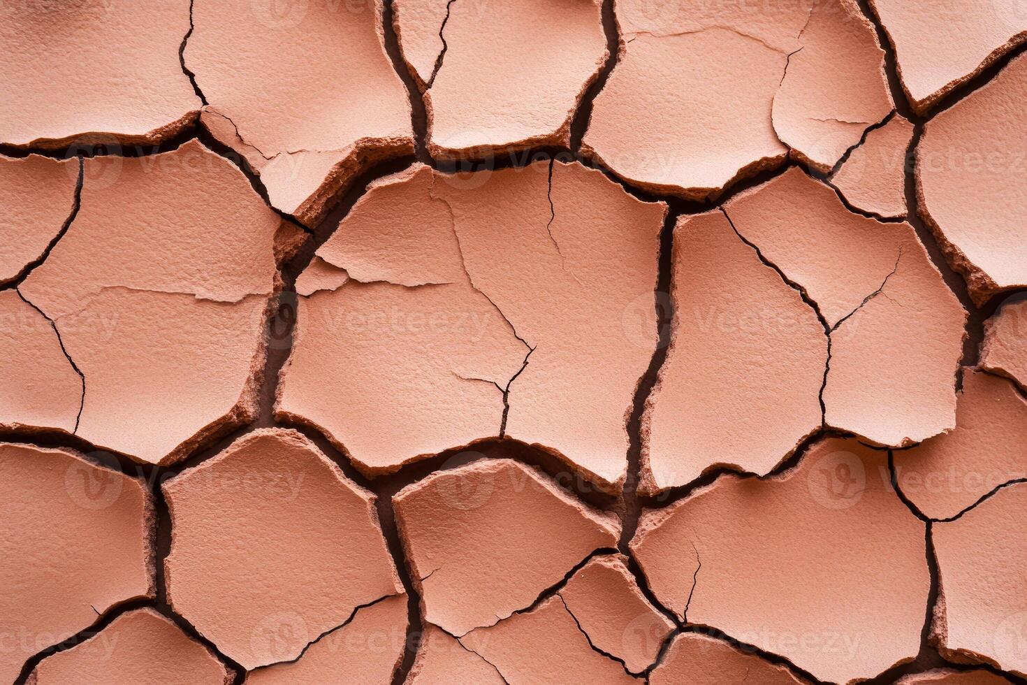 Closeup of dry cracked skin texture detailed with flaky patches and rough surface highlighting dehydration photo